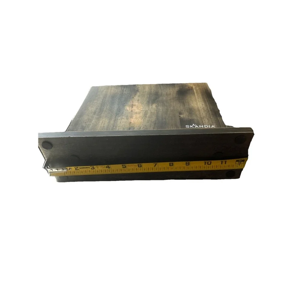 Skandia Iceland Cutlery Wooden Knife Holder With Antique Finish Block.
